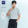 Мужская рубашка HLA с коротким рукавом в стиле business casual
