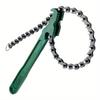 Steel Construction Oil Filter Wrench Non Slip Strap Filter Wrench  Oil Compartment