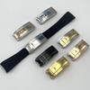 SUB Светонакопительный Резиновый Ремешок для Часов 20 ММ с Складной Пряжкой из Нержавеющей Стали
