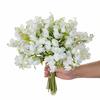 10Pc Artificial Flowers Canterbury Bells Home Room Table Decora Outdoor Garden Bonsai Valentine's Wedding Pretty Ornaments Gifts