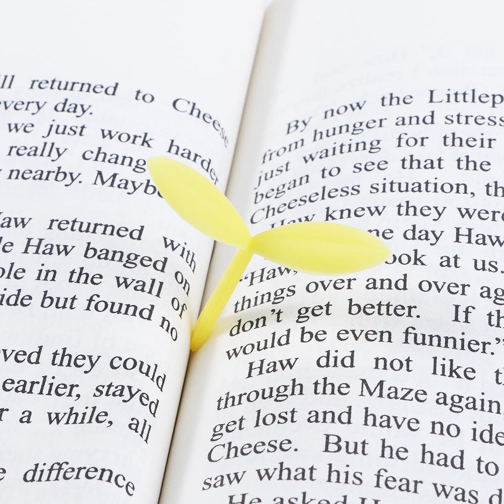 Green Bookmarks Little Grass Bud Little Leaves Bookmark Grass Buds Bookmark Sprout Bookmark