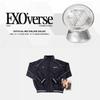 Предзаказ 2025 ФАНМИТИНГ EXO EXO'verse Куртка Varsity + Набор фотокарточек