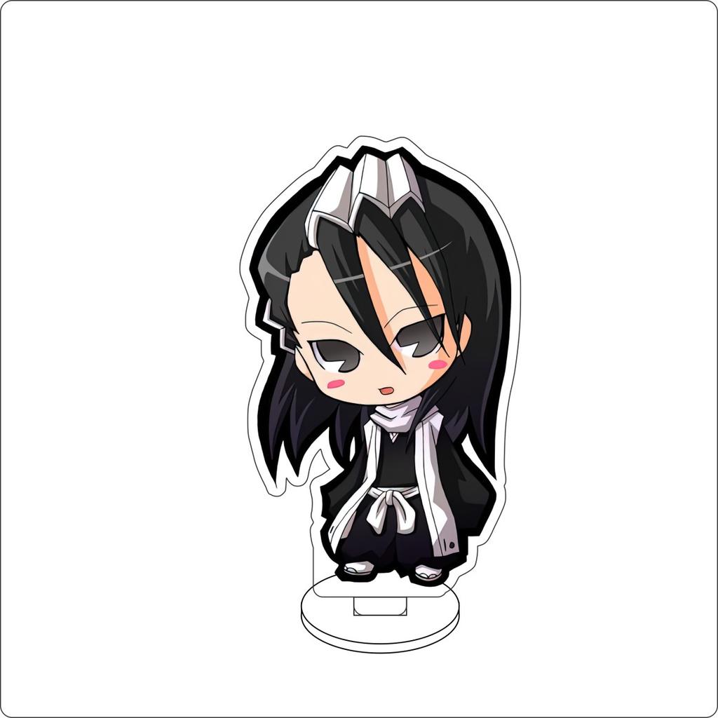 10 см Аниме BLEACH Подставка для фигурки Модель Куросаки Ичиго/Иноуэ Орихиме/Исида Урю Милый Декор для стола Стоячий Знак Подарки