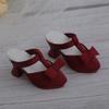 1/4 BJD Doll Footwear High Heels with Bow for 18 Inch Accessories