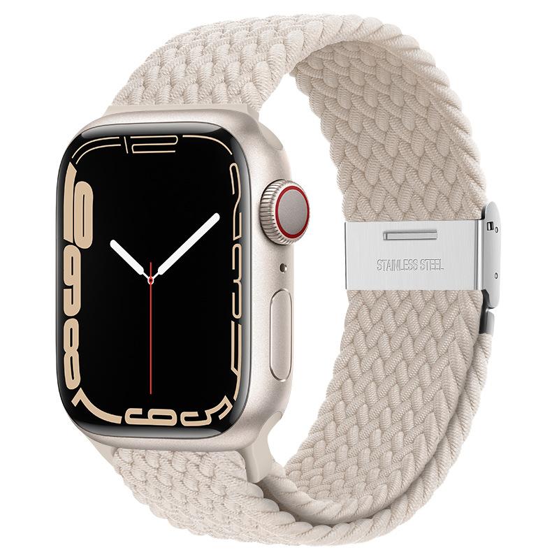 Strap For Apple watch Ultra 2 band 49mm 45mm 44mm 40mm 41mm 42mm 46mm Braided solo loop correa bracelet series 7 3 se 8 9 10 11