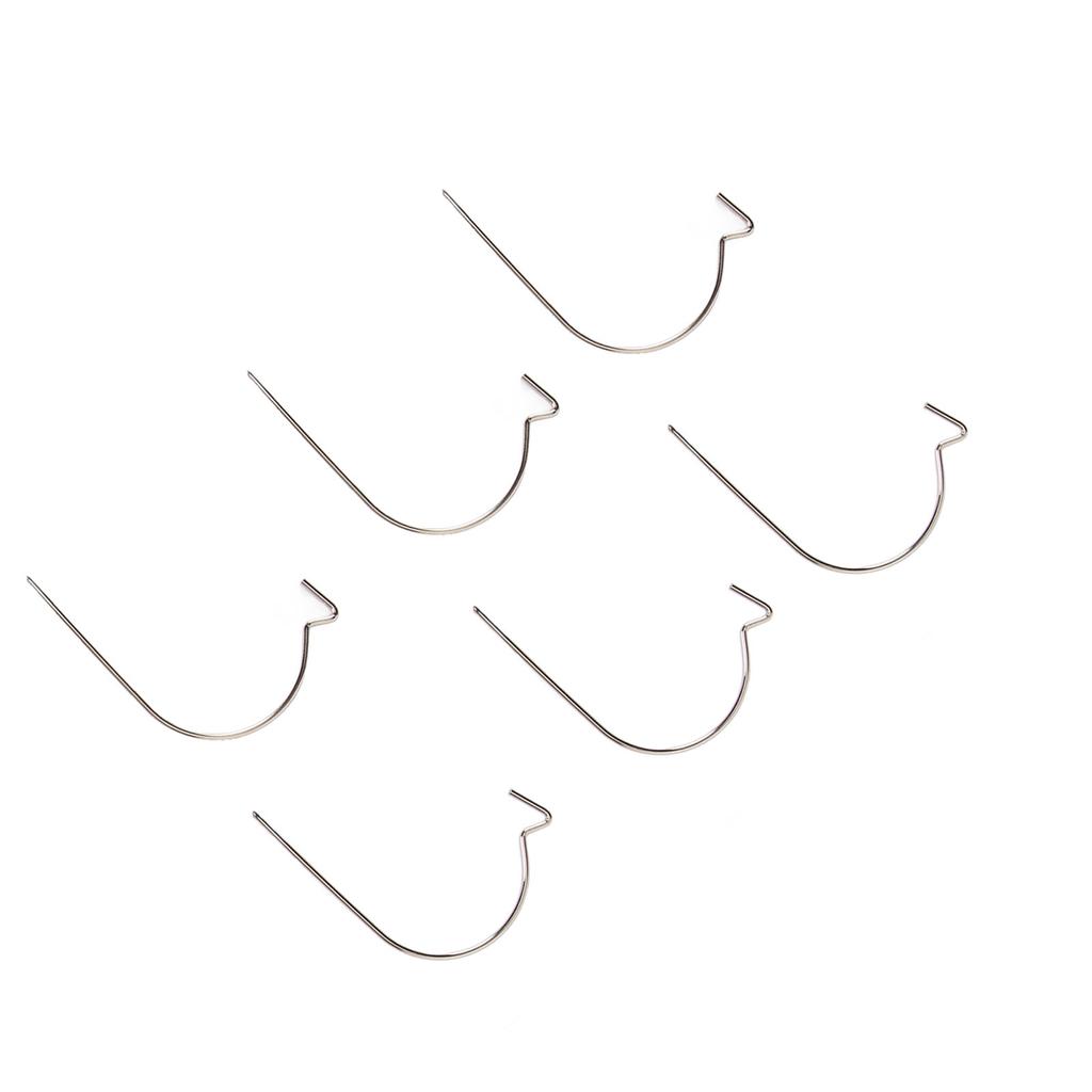 50 шт. крючков для рождественских украшений, декоративные, милые, прочные, легкие, портативные, для рождественской елки