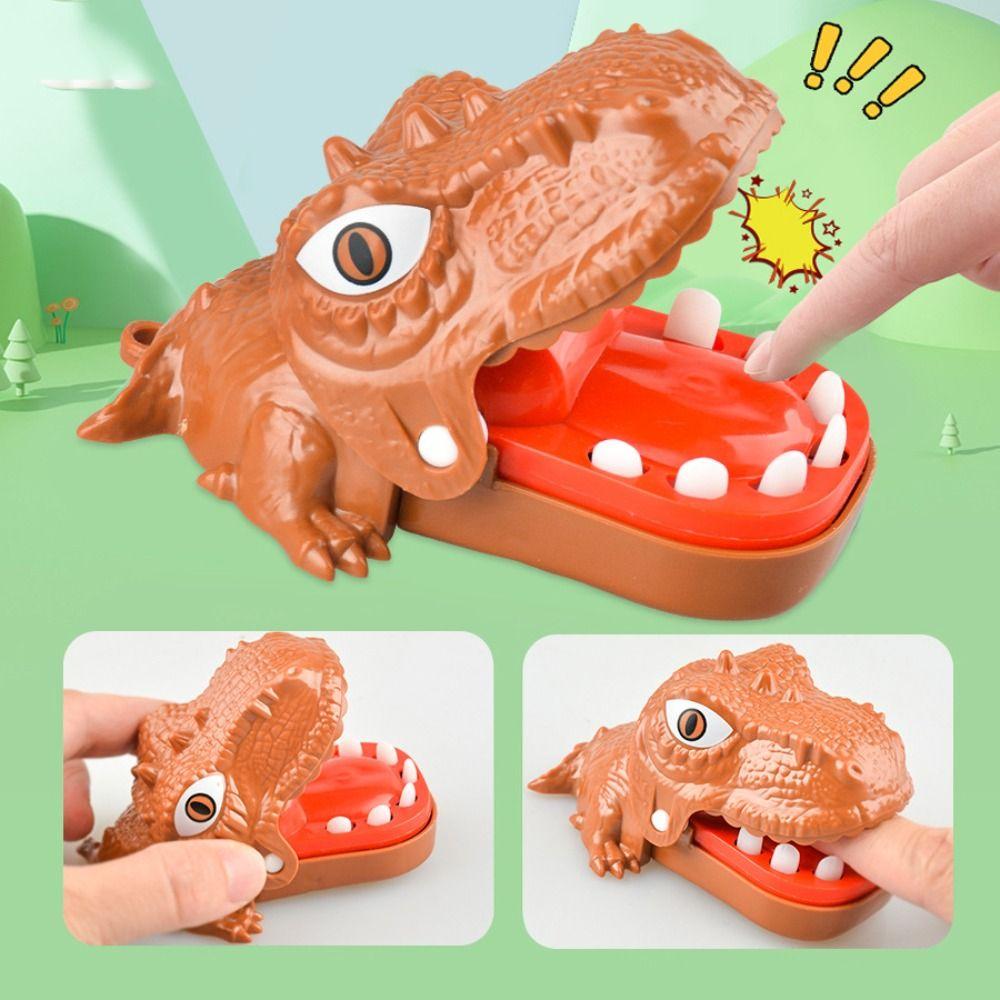 Игрушка динозавр кусающий палец игра пластиковые сувениры динозавр кусающий палец детские подарки