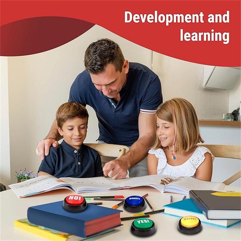 Sound Prop Maybe Sorry Button Communication Answer Buzzers Unique Yes No Button Classroom