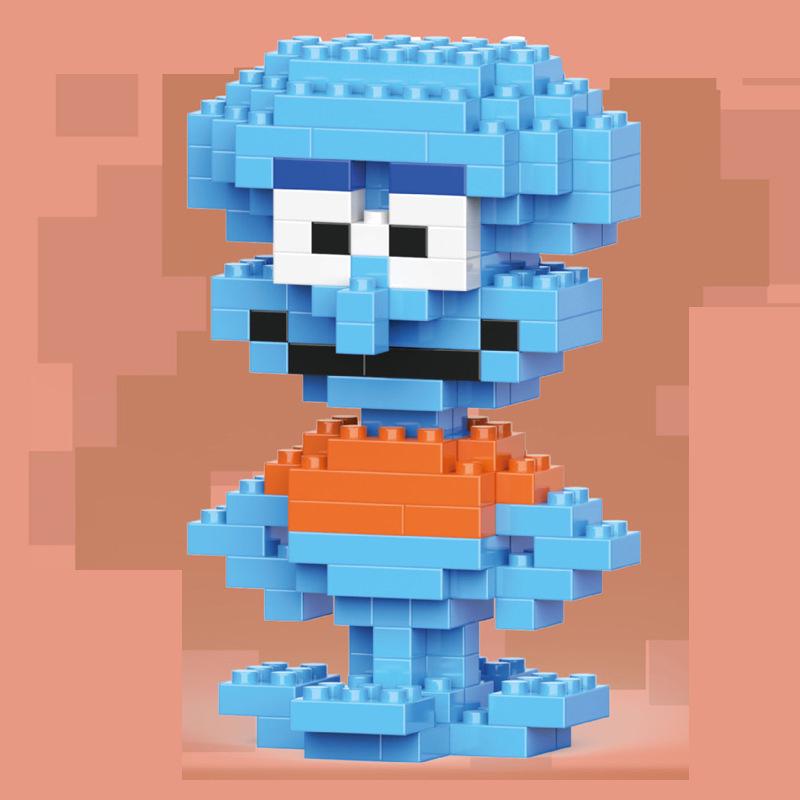 LEGO-Compatible Mini Building Blocks: Cartoon Figurines & Educational Toys