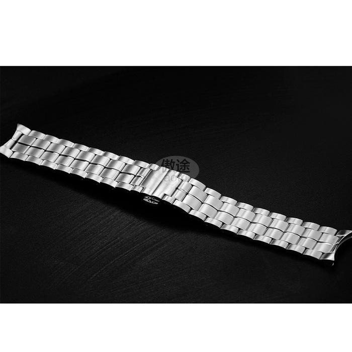 22mm T086407A T086408A T086407 T086408 Series Watch Parts Male Solid Stainless Steel Bracelet Strap Watch Bands For T086 LUXURY POWERMATIC 80 Series