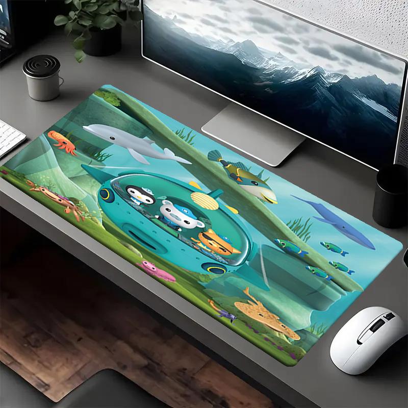 Octonauts Theme Mouse Pad, Non Slip Rubber Base, Multifunctional Office & Home Decor, Perfect for Workspace Personalization.