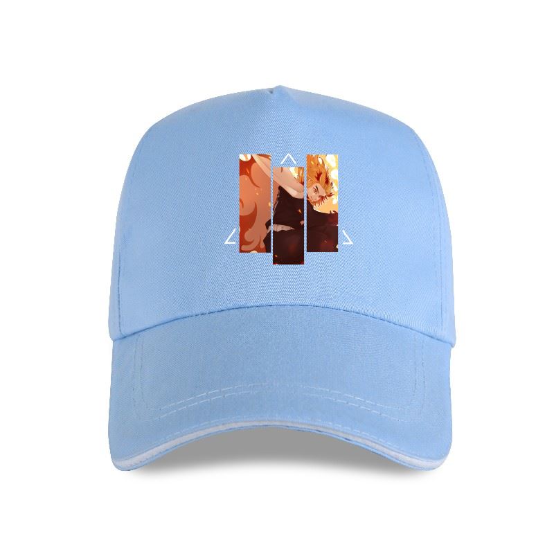 Новая кепка унисекс Бейсболка Kyojuro Rengoku ( Кимэцу Но Яиба Убийца Демонов ) Женская хлопковая уличная одежда Харадзюку