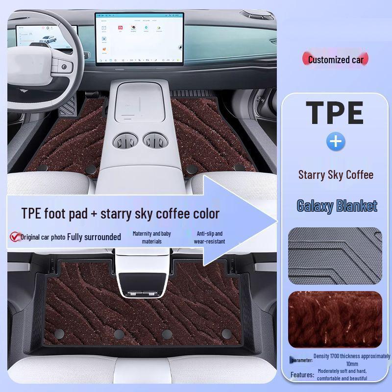 BYD Dolphin Waterproof Non-Slip TPE Door Sill Car Foot Pad