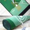 Foldable Golf Putting Practice Mat Anti-Slip Golf Putting Green Blanket Golf Hitting Mat  Adults