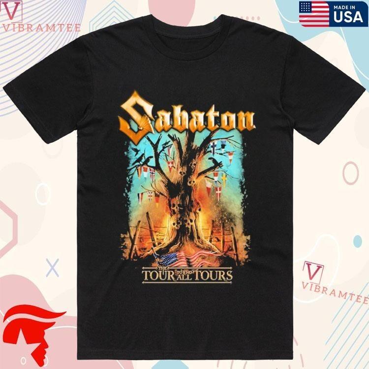Футболка Sabaton The Tour To End All Tours 2024, Унисекс, Все размеры
