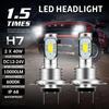 2pcs H7 Led Headlight Kit 80w 10000lm Hi Or Lo Beam Bulbs 6000k White Ip 68 Waterproof Canbus Led Headlight Car Accessories