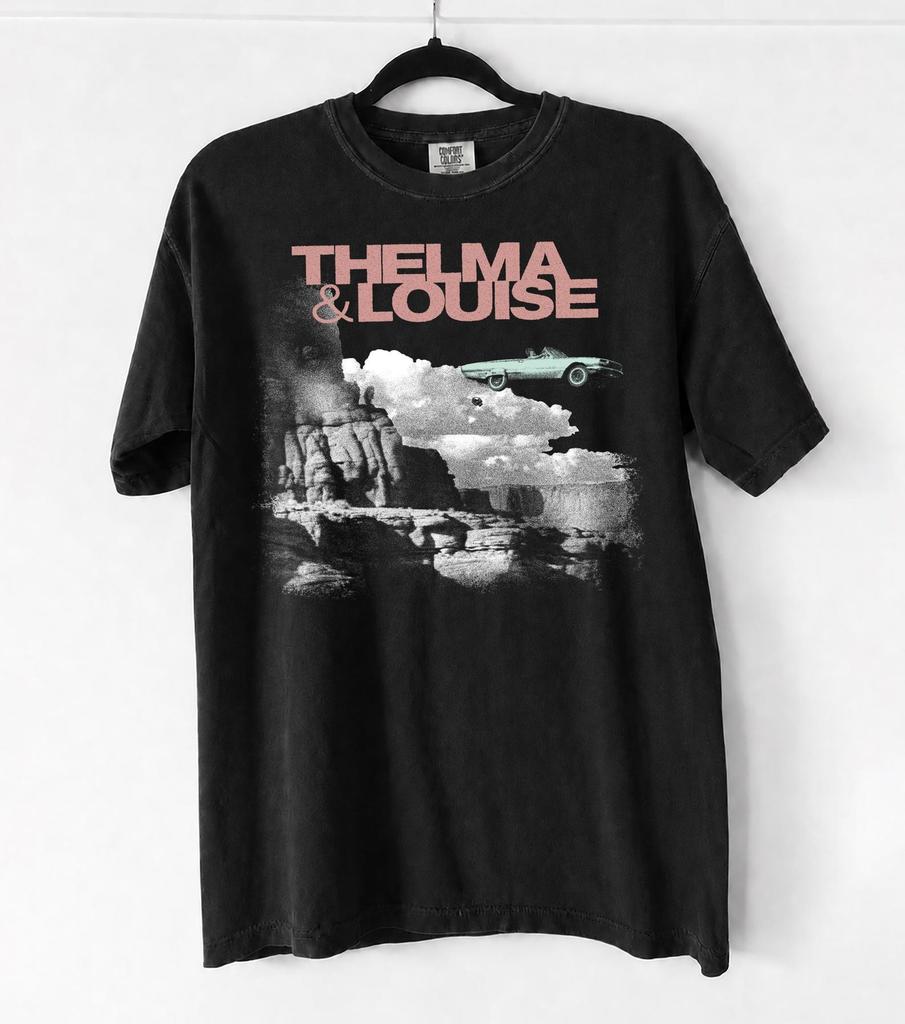 Thelma and Louise Shirt, Vintage 90s Movie T-Shirt, Retro Susan Sarandon & Geena Davis Graphic Tee, Ridley Scott Film Shirt, Movie Fan Gift