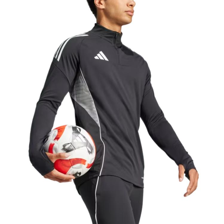 adidas TIRO 25 Тренировочная футболка для соревнований по футболу Мужская Черная JJ1515
