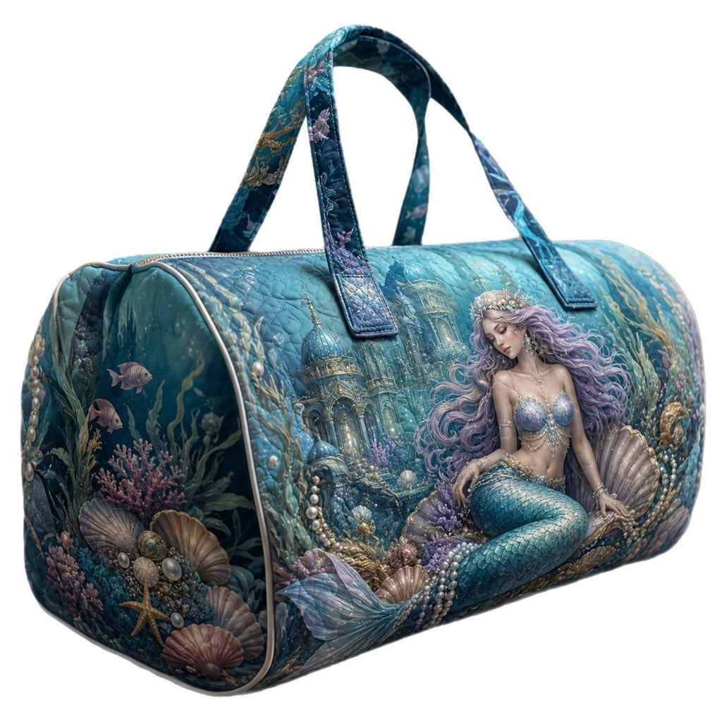 3D Print Travel Sports Gym Bag: Portable Luggage & Fitness Handbag