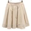 FOXEY NEW YORK Made In Japan Midi Length Box Pleated Skirt 40 Gurege Women Used