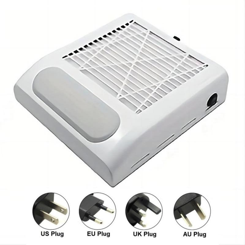 Professional Powerful Nail Duster Exhaust Fan for Nail Art Vacuum Collector Gel Nail Duster for Nail Art Salon Equipment