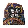 Kiss Over 40 Rock N Roll Unisex Bonnet Winter Warm Running Hats Double Layer Thin Hat Breathable Caps