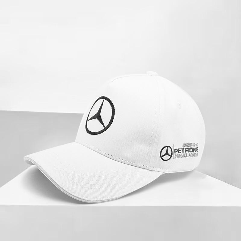 GDX2 Car Logo Baseball Hat Auto Emblem Sports Sunshade Cap For Mercedes Benz AMG W124 W202 W203 W204 W210 W211 W212 Auto Accessories