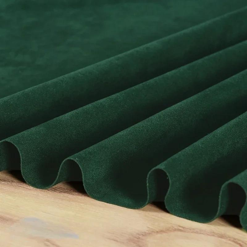 100x150cm Suede Fabric Stretch Double Microfiber for Costume Dresses Skirt Sewing Stretch Frosted Cloth Plain Material