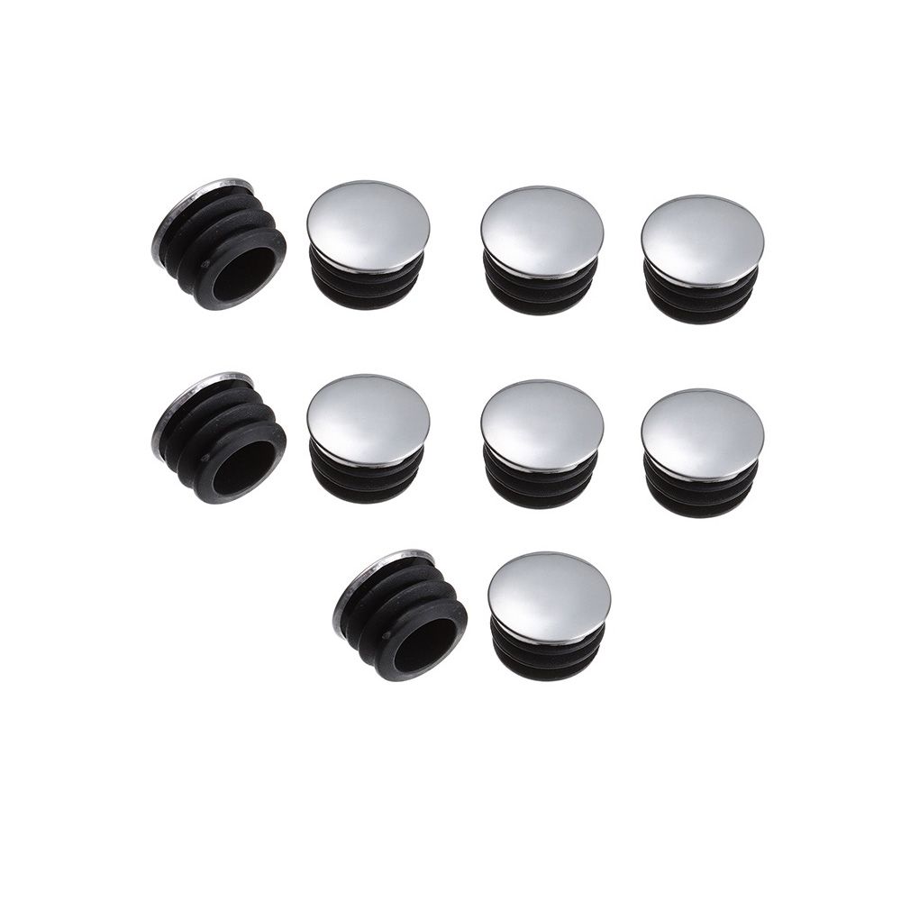 Useful Non-slip Floor Protectors Tube Dust Cover Steel Pipe Blanking End Caps Furniture Leg Plug