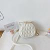 Stylish Korean Children's Pleated Handbag For Girls Versatile Princess Bag In Various Colors