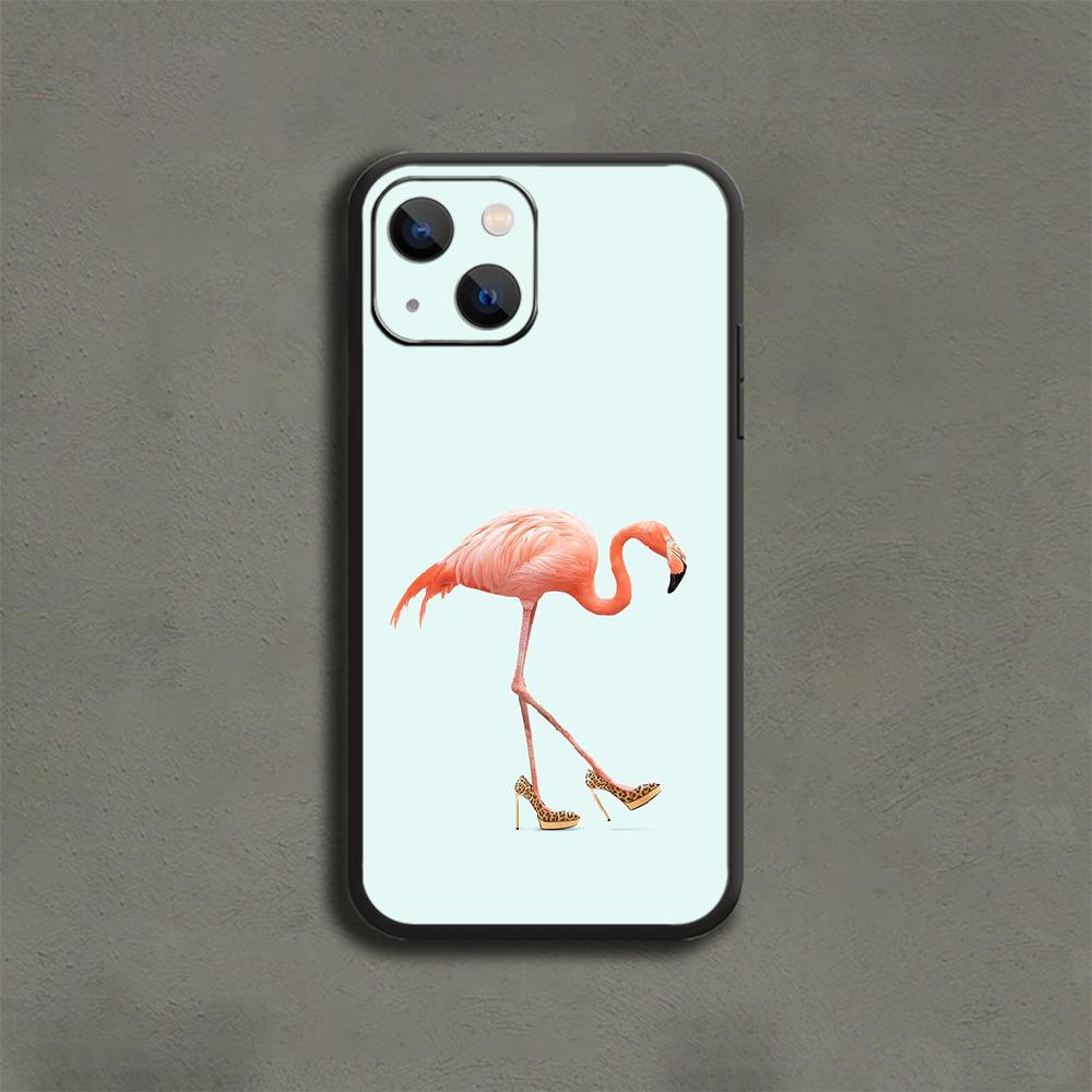 Flamingo Bird Phone Case For iPhone Samsung Galaxy Redmi Xiaomi Oppo OnePlus Note S A 7 8 9 10 11 12 13 14 20 21 22 23 53 54 Pro Max Plus Ultra