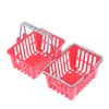 Shopping Basket Toys Kids Mini Supermarket Shopping Hand Basket Model Doll House
