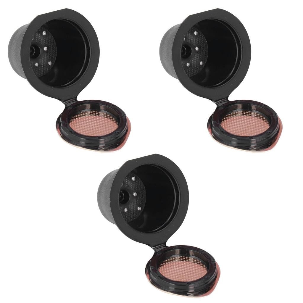 50 мл Капсулы для кофе Чашки с ложкой Щетка Многоразовый фильтр Нержавеющая сталь Замена для Nespresso