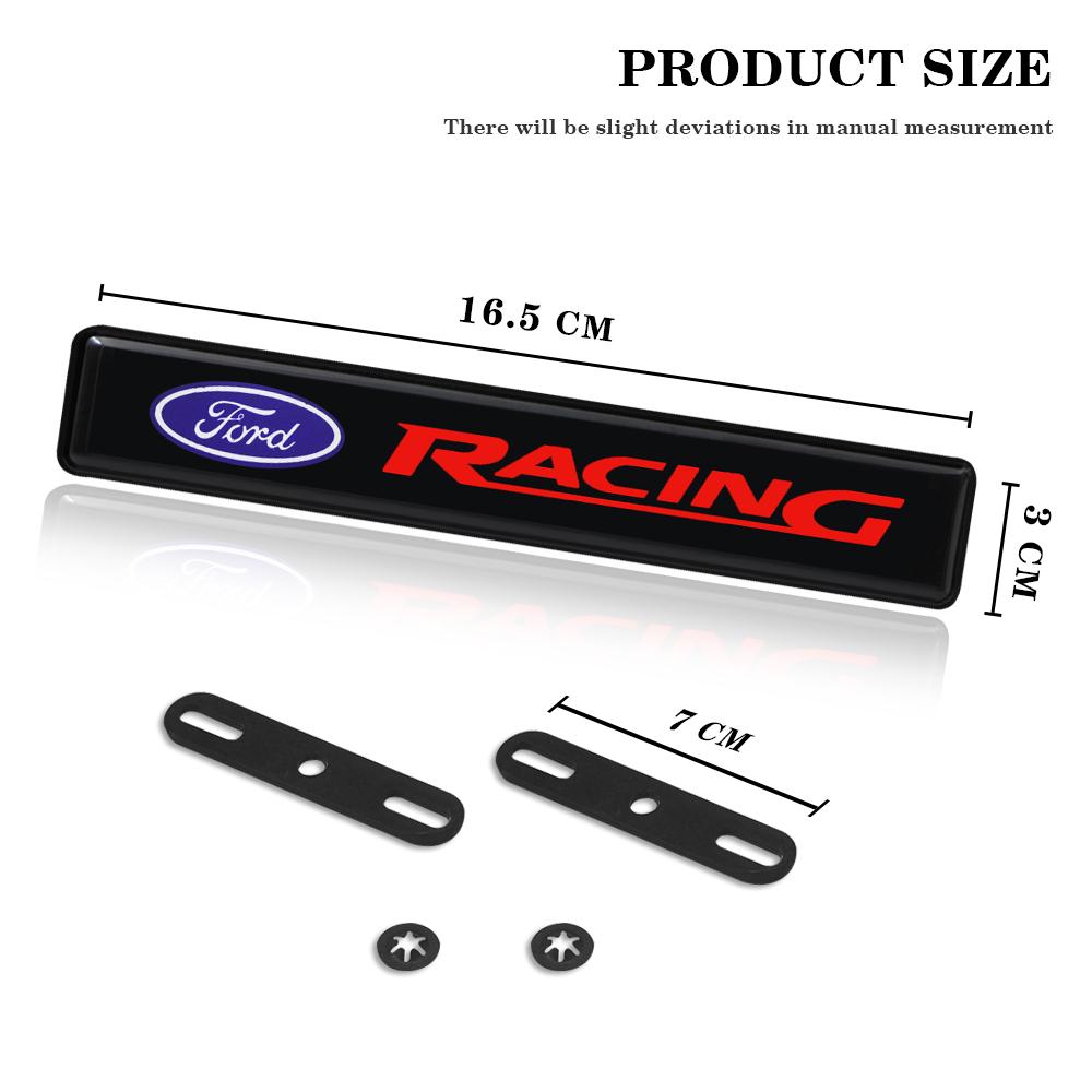 ABS Car Front Hood Grille LED Light For Ford Focus mk2 mk3 Fiesta Tuning Accessories mk7 Ranger Mondeo mk4 S-MAX Kuga Mustang