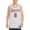 Коллекционное издание НБА Коби Брайант 8 Лос-Анджелес Лейкерс Дышащая Спортивная Облегающая Безрукавная Баскетбольная Майка Мужская майка DM5911-102