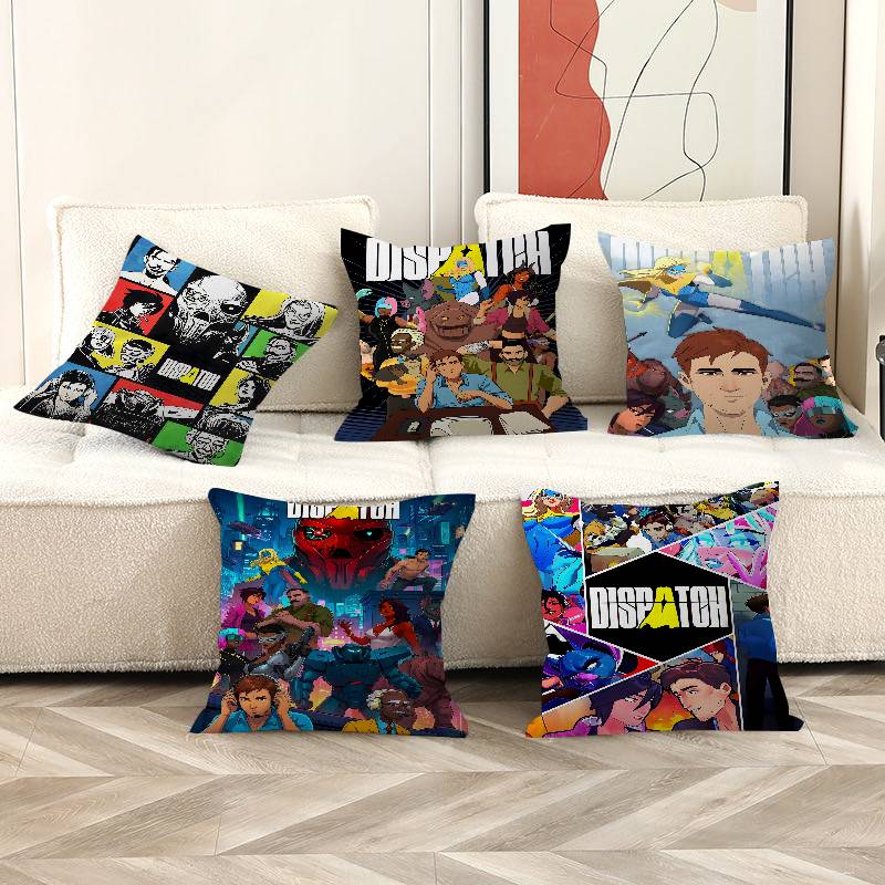 Game DDispatchS anime Pillowcases Home Bedding Decorative Pillow Cover Wedding Super Soft Pillow Case