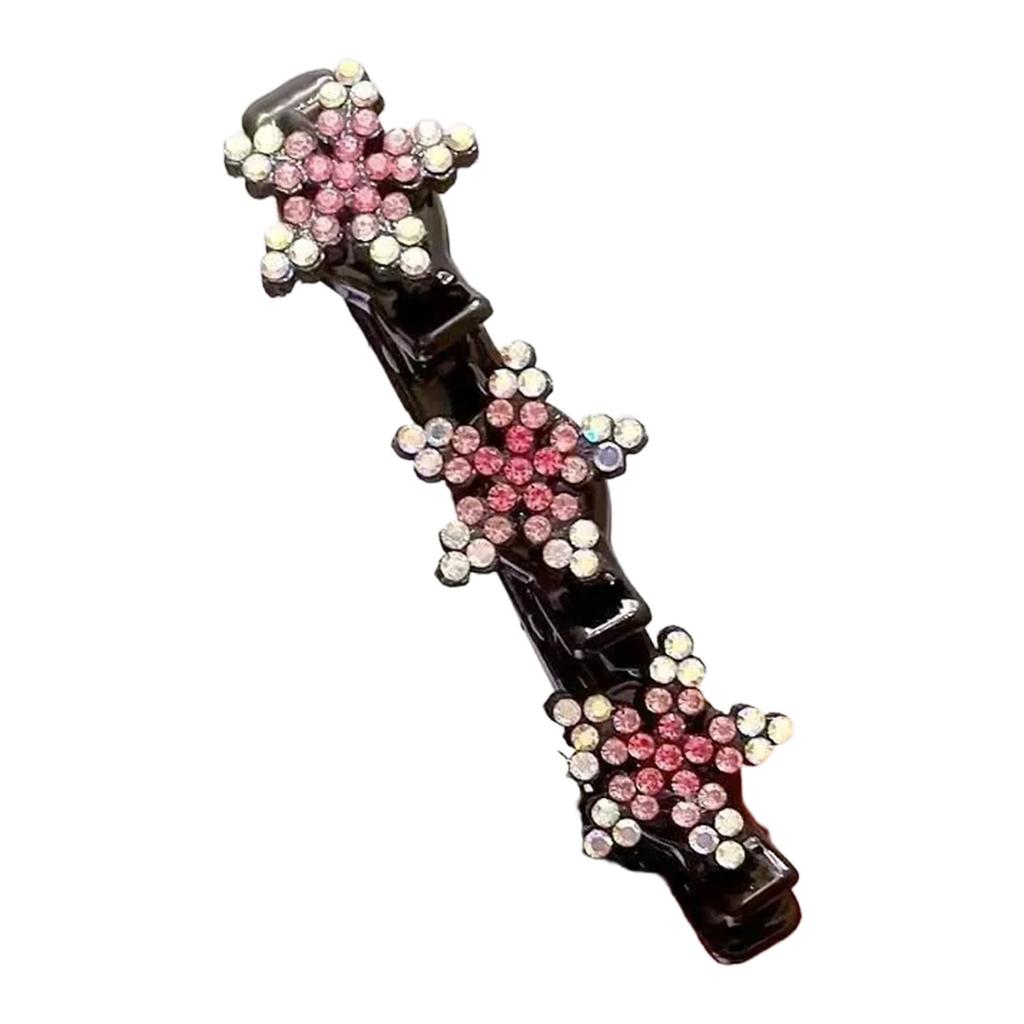 Crystal Star Hair Clip Fashionable Women Hair Barrettes Elegant Hair Pin for Women and Girls