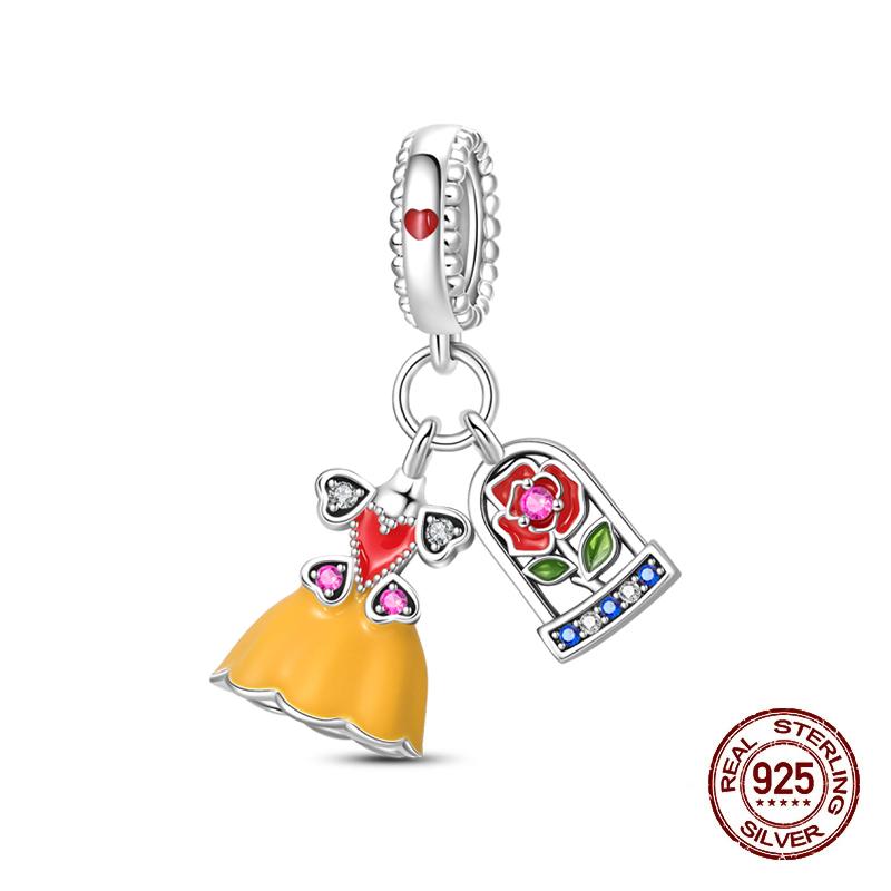 Masquerade Ball Charms Copper Mask Music Party Charms Bead Fit Original Bracelets For Women Fine Diy Jewelry Gifts