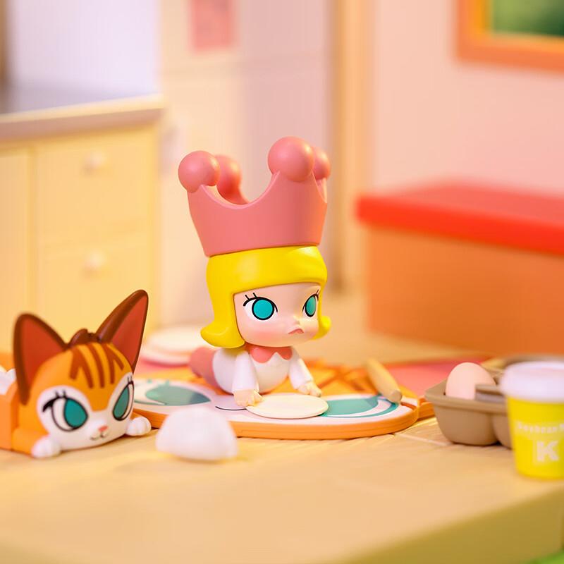 POP MART MOLLY Коллекция Кухня Милые Мистери Боксы, Один Мистери Бокс