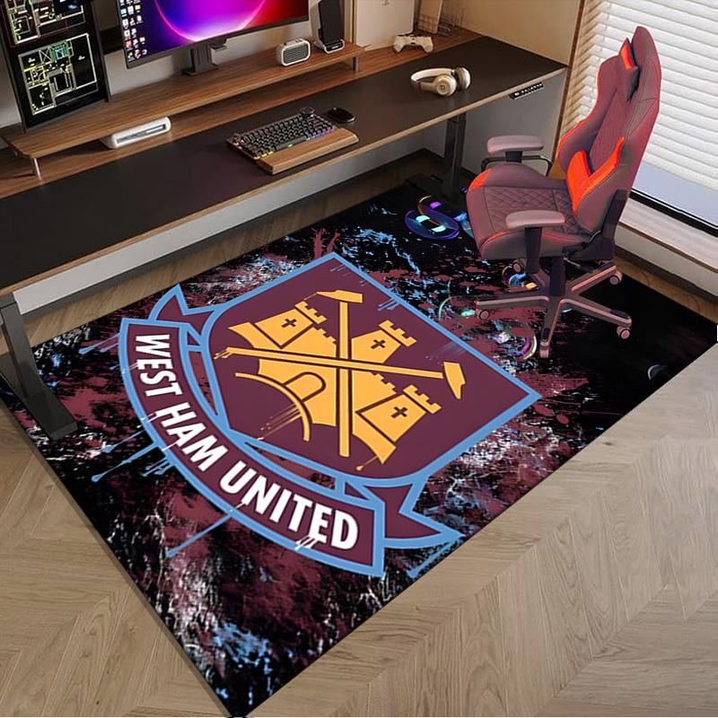 hammer Football Printed Area Rug for Office, Chair Rug, Decorative Carpet Floor Mat, Large Size Fan gifts Christmas gifts