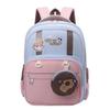 Childrens Oxford Fabric Backpack With Cartoon Capybara Printed For School Use