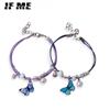 Korean Butterfly Couple Bracelet Personalized Multilayer Bracelets Jewelry Accessories Gift