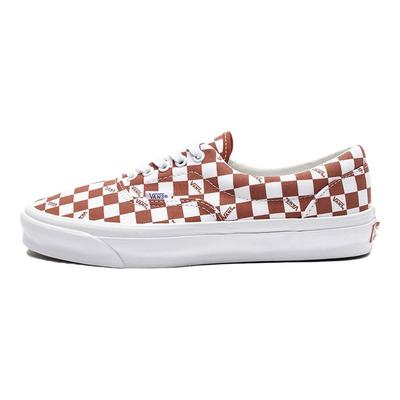 OG Era LX Checkerboard Logo - Racing Red Unisex Sneakers White VN0A3CXN9V9