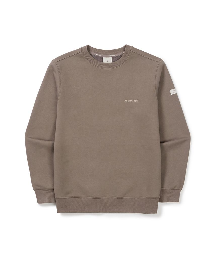 SNOWPEAK APPAREL Land Women'S Sweatshirt (S24Fwfht61) Cocoa
