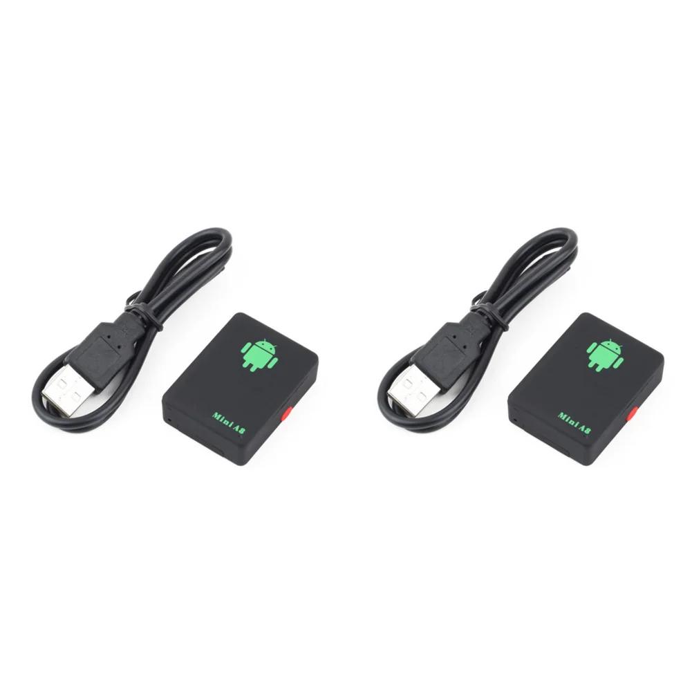 Мини A8 GPS Автотрекер Отслеживание в реальном времени Авто Дети Домашние животные GSM/GPRS/LBS Отслеживание Адаптер питания Брелок Кошелек Поиск Локатор Устройство