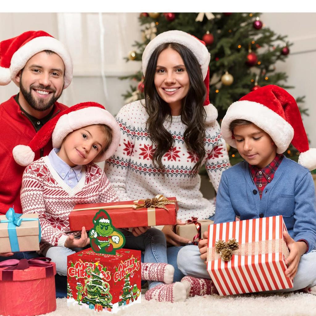 Christmas Eve Paper Box Outer Packaging Christmas Surprise Party Decoration Box Paper Money Box