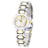 Ceramic Natural Diamond 18K Crown Watch Imported [John Harrison] J.harrison 4-stone Gold-plated Women's CCL-001WH Women's [Regular Product]