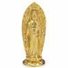 Buddhist Altar Shop Takita Shoten: Amitabha Buddha Statue (for Those Born In the Year of the Dog or Pig) Alloy (7.3cm High X 2.6cm Wide) [Crafted by K