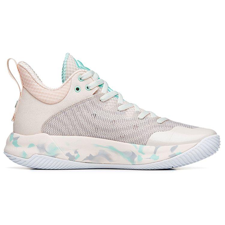 Anta Баскетбольные кроссовки Jianshan 1 из ткани, синтетической кожи, амортизирующие, противоскользящие, износостойкие, дышащие, поддерживающие, с низким верхом 112221623S-4