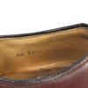 США/Винтаж/Неизвестный производитель/Goodyear Welt Оксфорды-броги Цельнокроеные/8.5 D/B/25.5-26.5см/Красно-коричневые/(ИСПОЛЬЗОВАЛ)